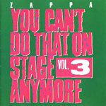 Cover of You can't do that on stage anymore Vol. 3